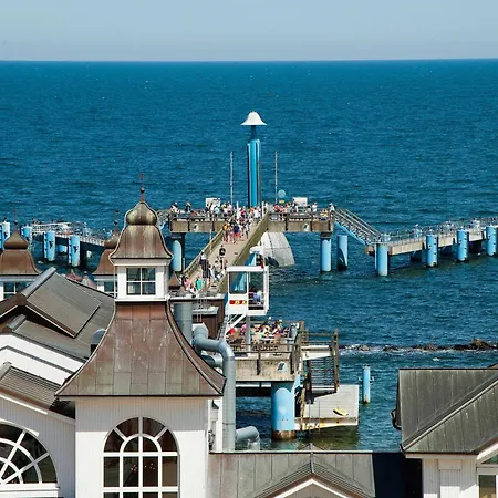 Haus Baltic 12 Mit Balkon - Zentrale Lage Im Ostseebad Lejlighed Sellin (Rugen)